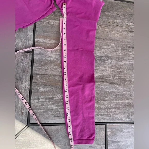 Free People Movement karma leggings hot pink size Medium Large M/L NWT - Picture 4 of 16